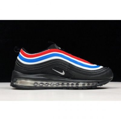 Nike Air Max 97 Siyah / Gümüş / Mavi Koşu Ayakkabısı Türkiye - KVCUXGVC